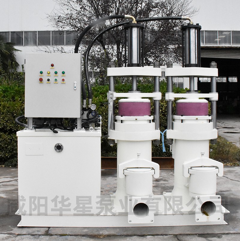 壓濾機(jī)節(jié)能進(jìn)料泵，液壓陶瓷柱塞泥漿泵